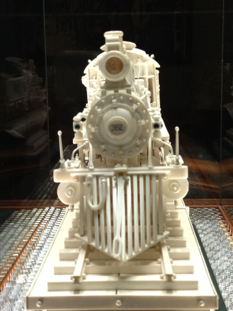 Warther carved engine