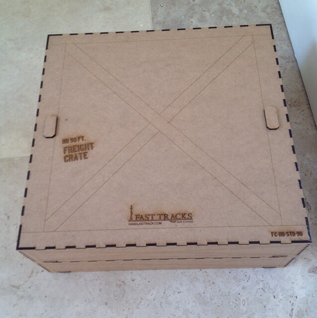 The finished crate