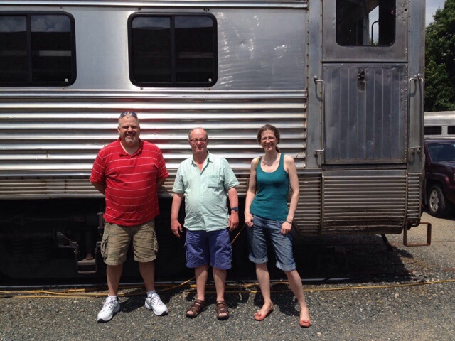 Jim, Nigel and me