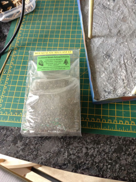 Slate ballast