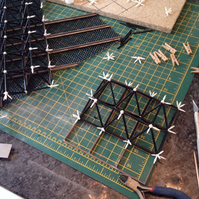 Upper space frame