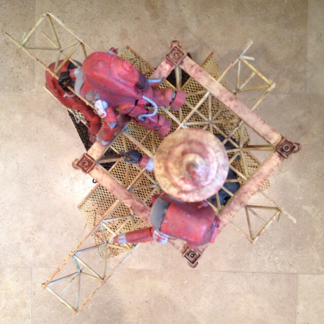 From above