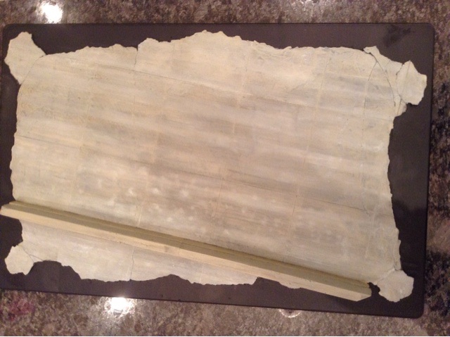 White oil coat