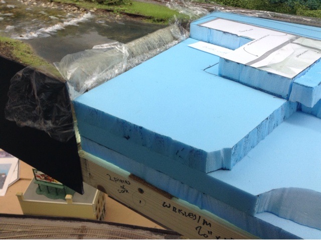 Diorama base on layout