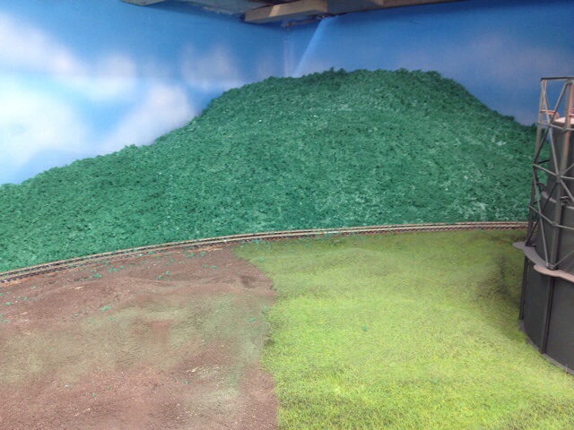 Ground foam in place