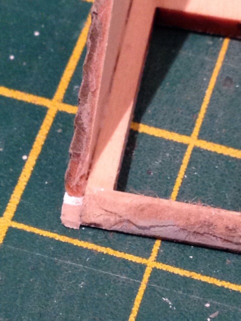 Bottom of dormer