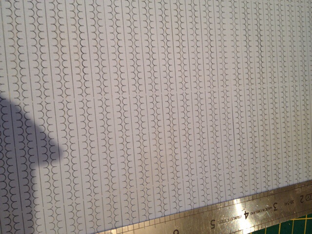 Fish scale shingles