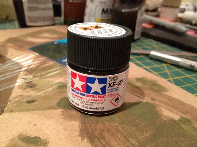 Tamiya Green Black