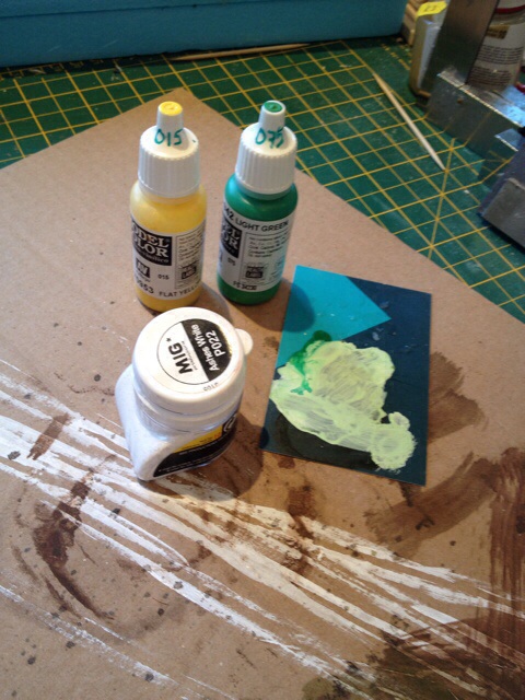 Lichen paints