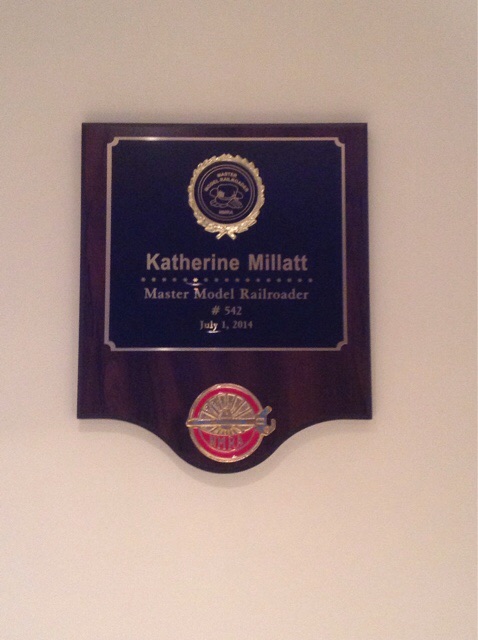 The MMR plaque on my kitchen wall