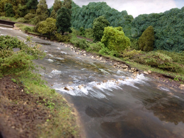 Dusty water
