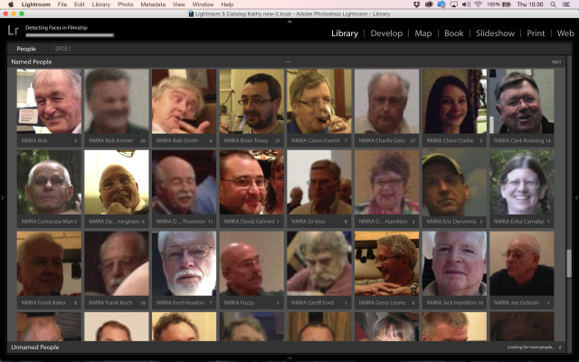 Some of my NMRA friends tagged on Lightroom