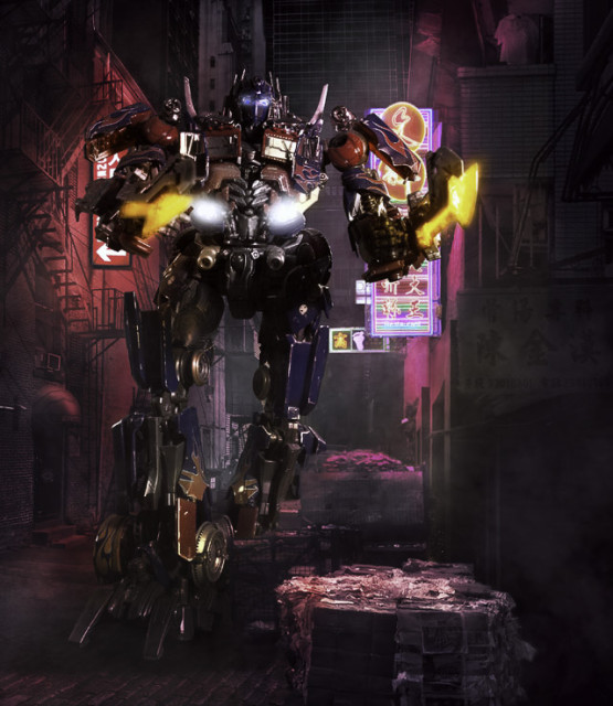 Neon Alley Optimus 1