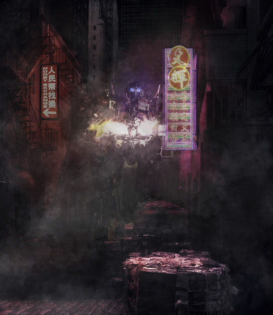 Neon Alley Optimus 2