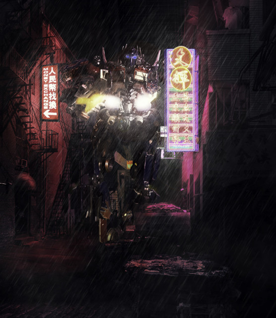 Neon Alley Optimus 4