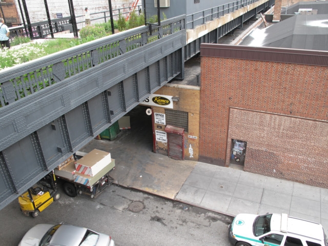 View from the High Line